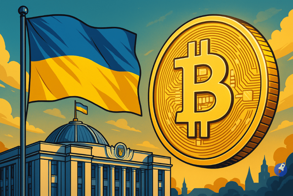 L’Ukraine entre dans la course à la réserve de bitcoins