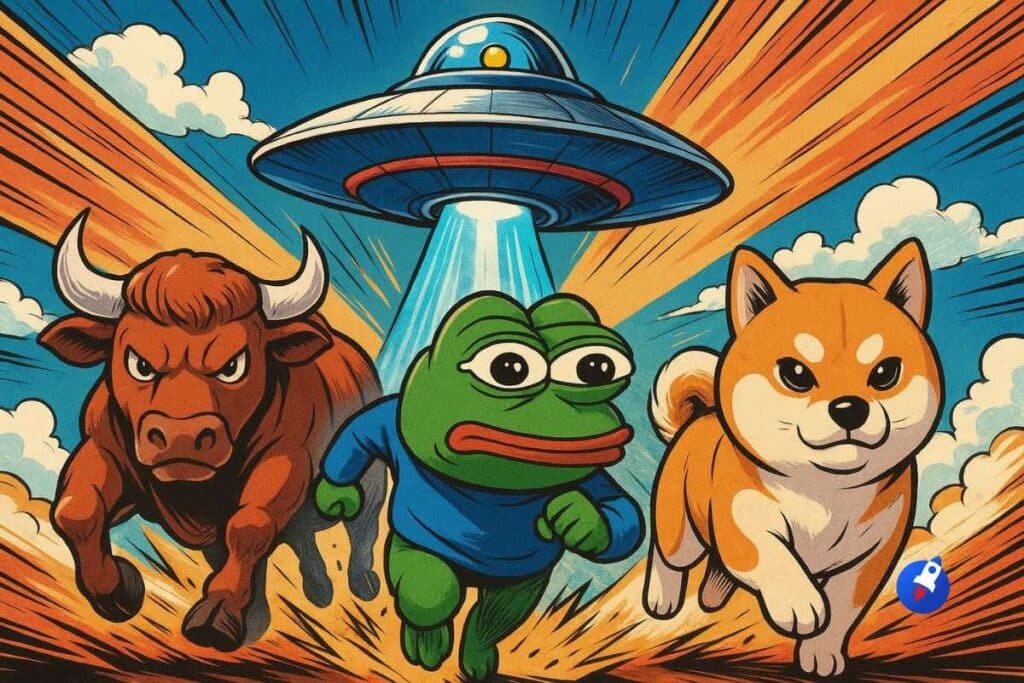 Les 5 memecoins à acheter avant juin pour faire x1000