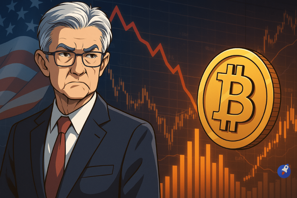 Powell prudent malgré une baisse du Core PPI : quel impact pour Bitcoin ?
