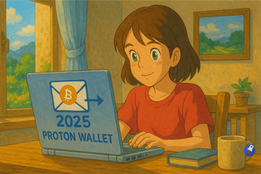 Envoyer du bitcoin par mail : Proton Wallet innove dans la crypto en 2025