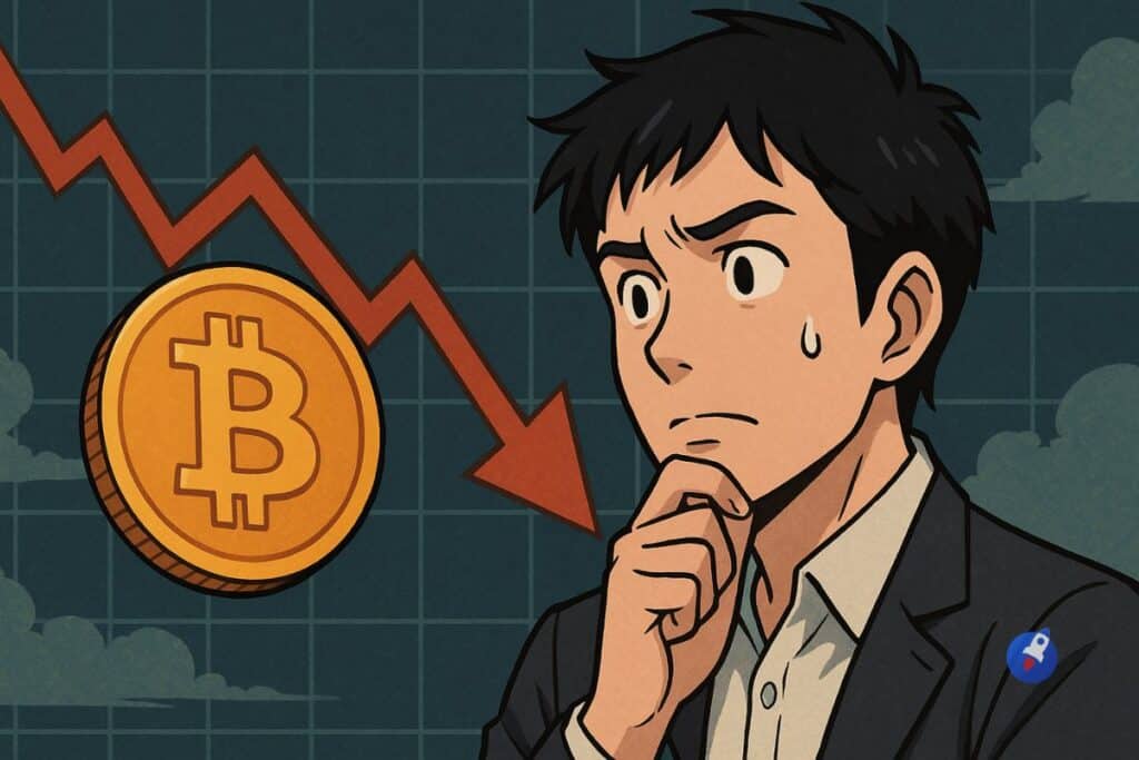 Bitcoin dévisse de -6.5% alors que les facteurs baissiers s’accumulent : Simple repli ou retournement baissier ?