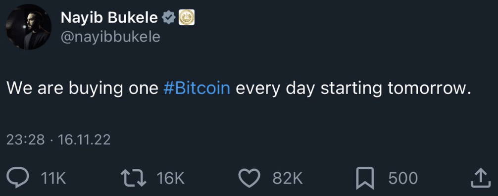 Salvador crypto