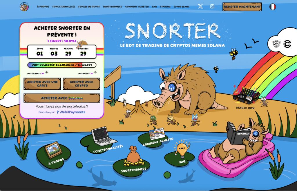 snorter 1,2 millions