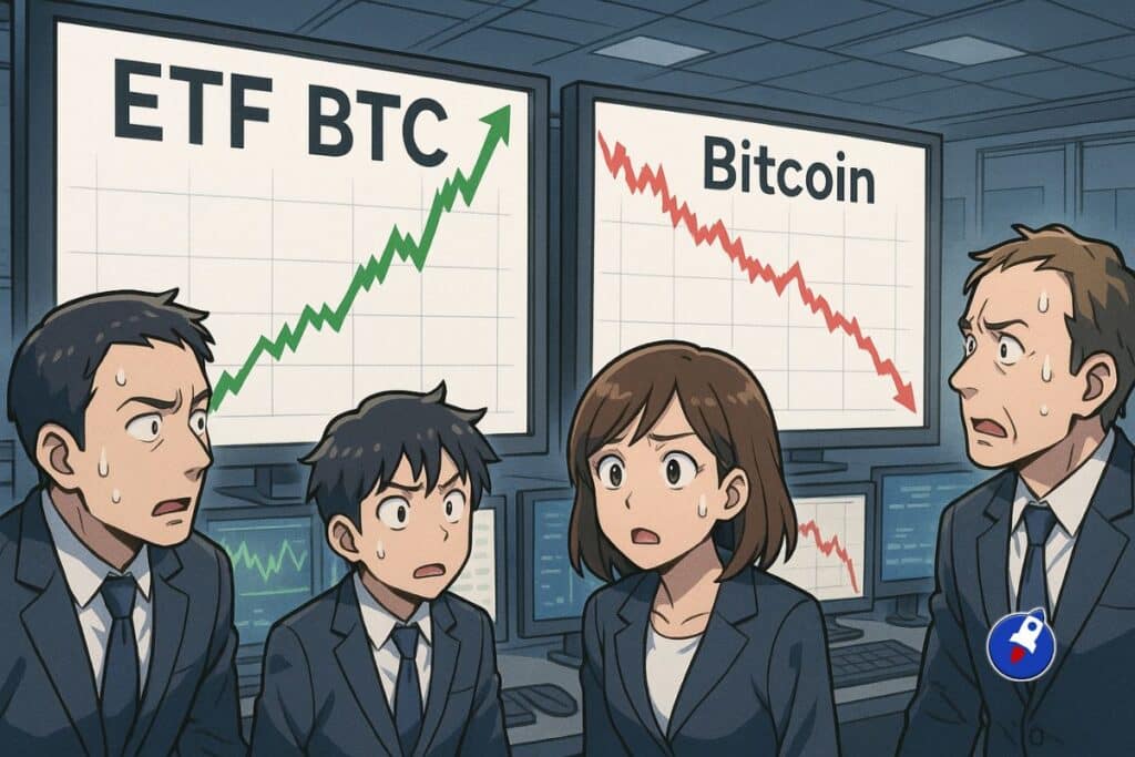 ETF BTC : Hausse des demandes vs. Baisse des prix