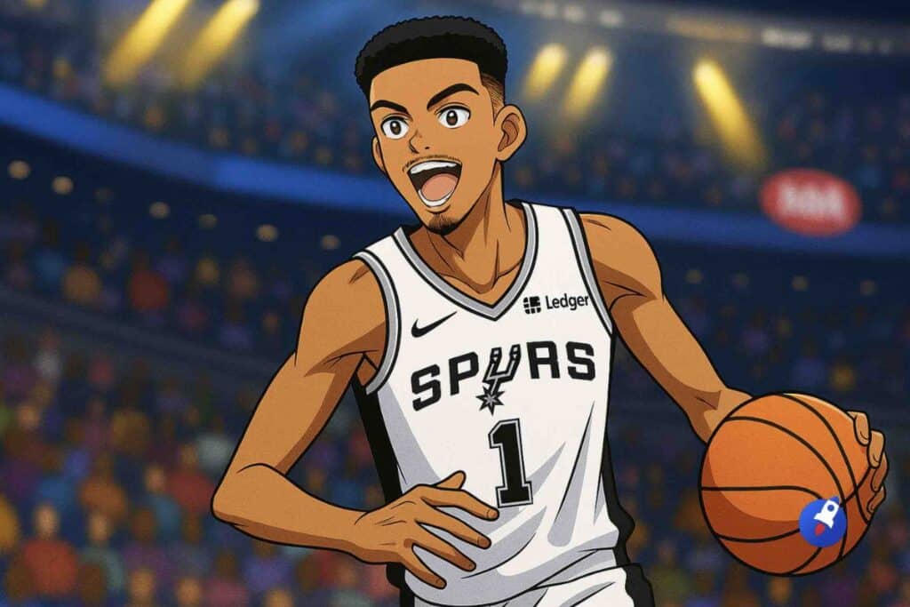 Le Français Ledger s’allie avec la NBA et les Spurs de Wembanyama