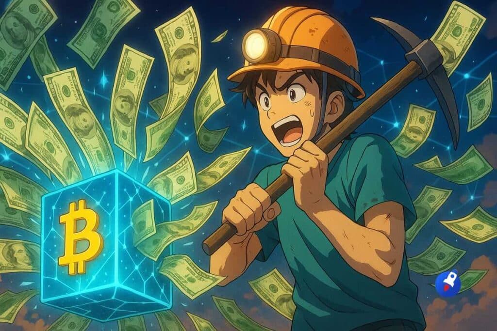 Il mine un bloc Bitcoin et gagne 328 000 $ : le coup de chance d’une vie
