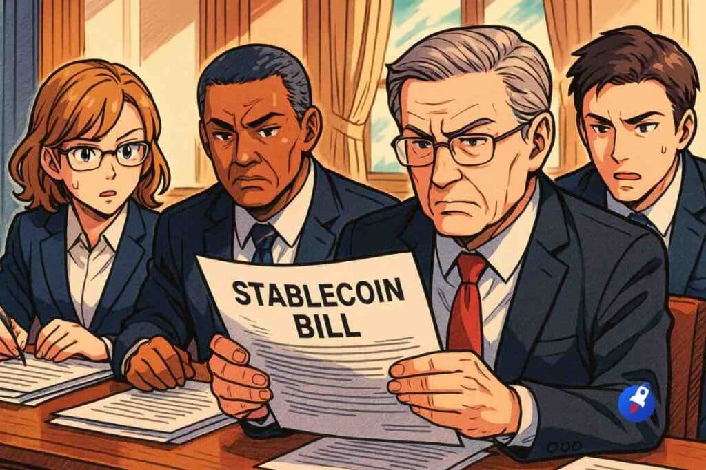 GENIUS Act stablecoins : Donald Trump met la pression