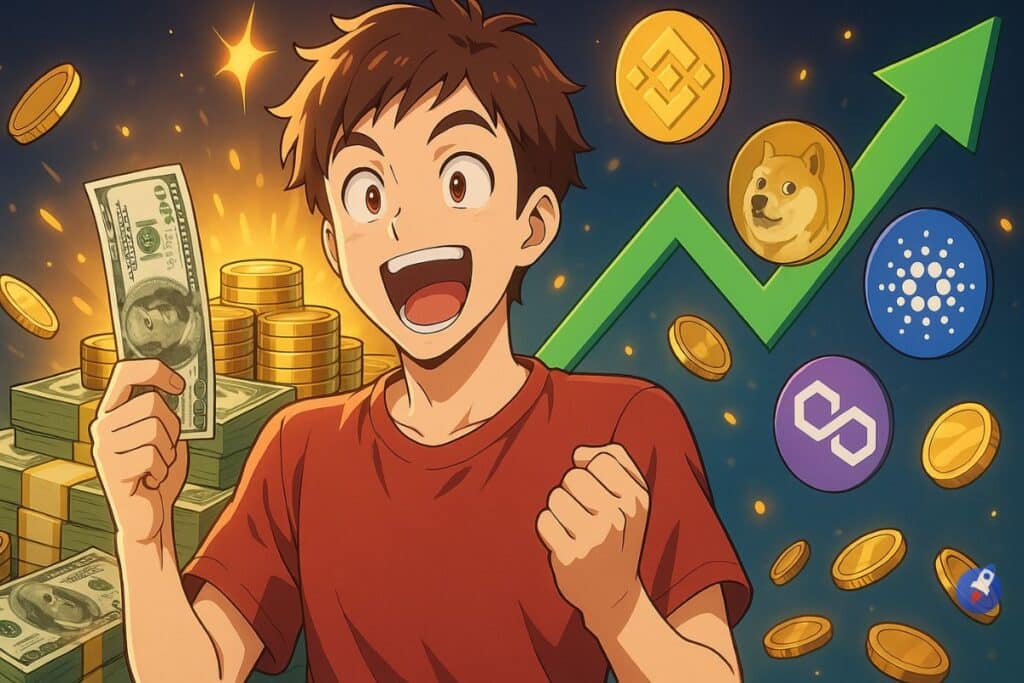 Transformer 100 $ en 100 000 $ avec ces cryptos potentiel x1000 en juin