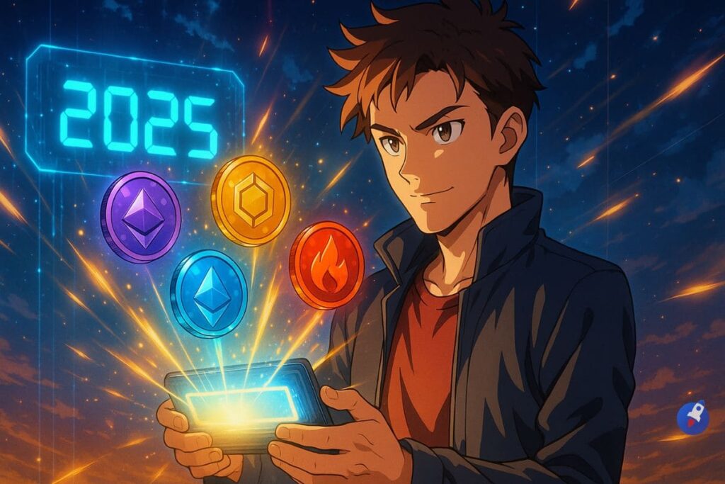 Les 4 cryptos x1000 à avoir dans son wallet avant fin 2025
