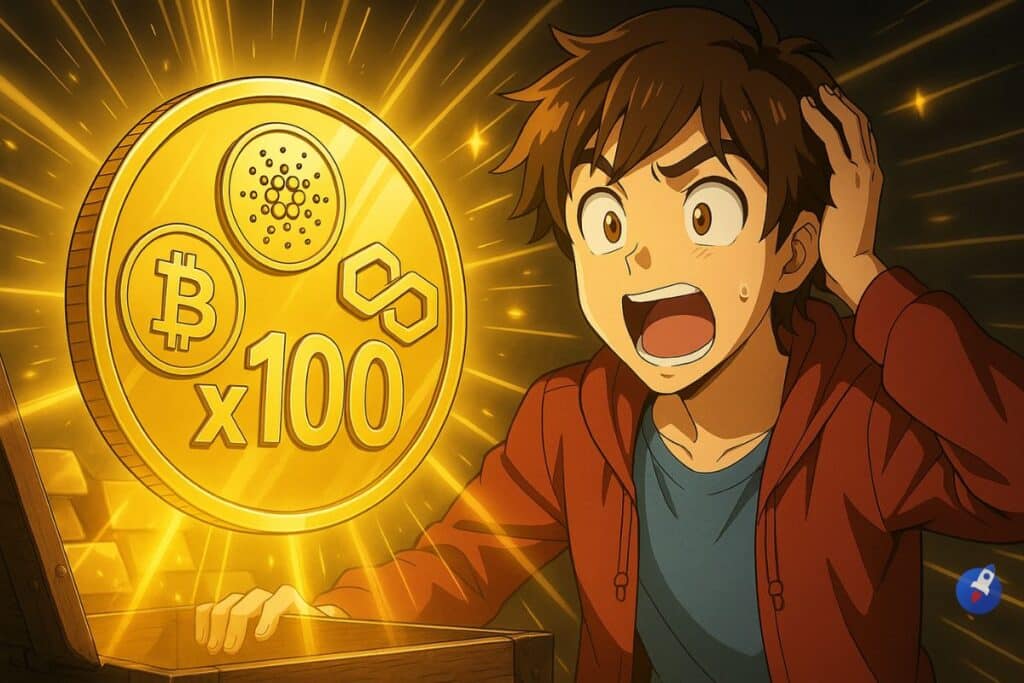 Ces 3 cryptos à potentiel x100 sont une occasion en or