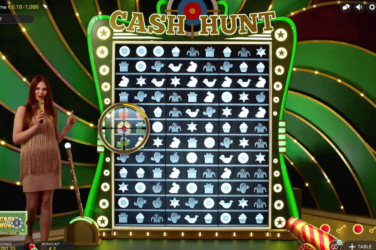 crazy time cash hunt