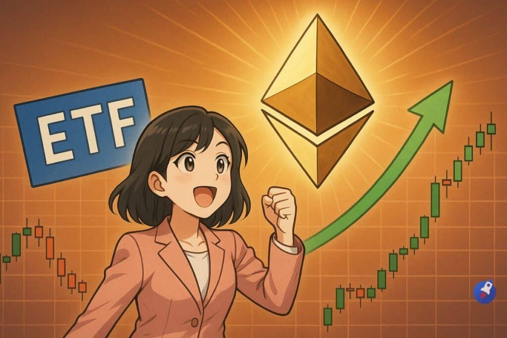 L’Ethereum s’envole sur un sommet de 15 semaines face aux records des ETF ETH, 3000 $ en vue