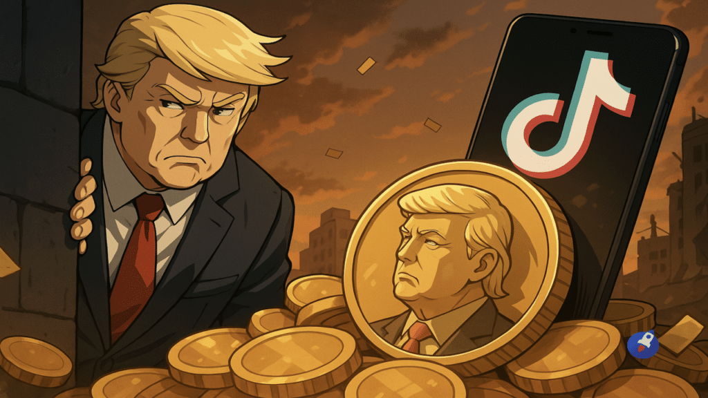 TikTok accusé d’acheter des Trump Coins en cachette