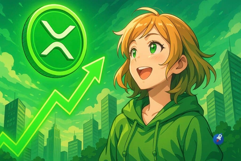 XRP dans le vert en pleine correction : va-t-il casser les 3 dollars ?