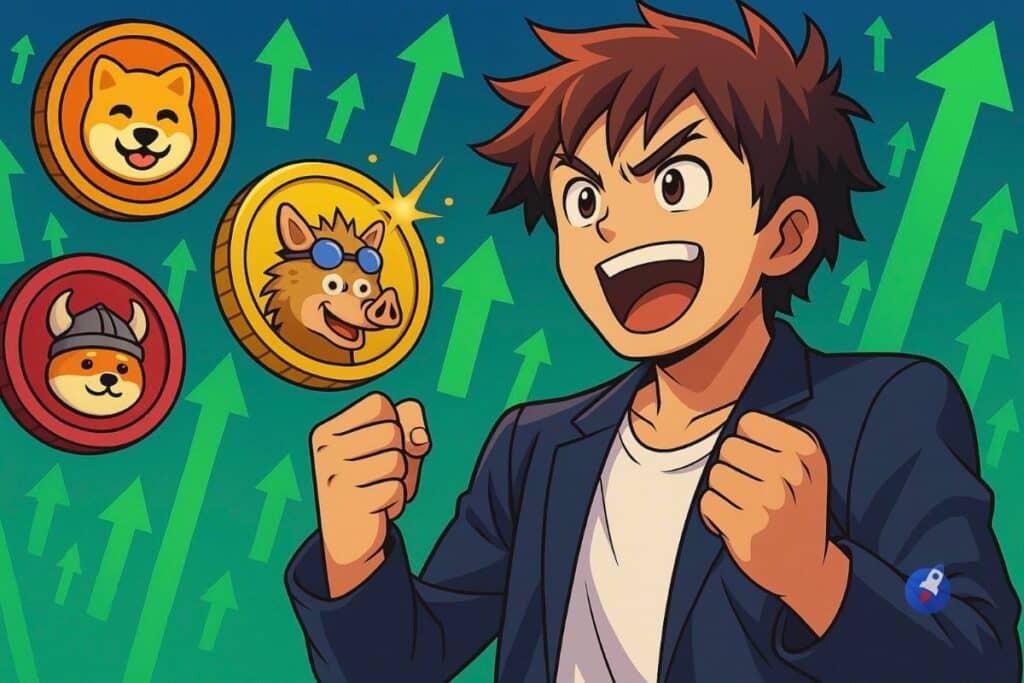 BONK et FLOKI grimpent de 30% : cet altcoin x100 leur vole la vedette