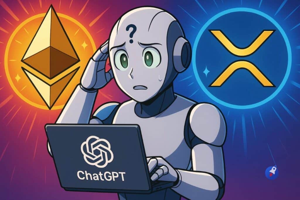 ETH vs XRP : ChatGPT nous dit lequel il choisit pour faire x10