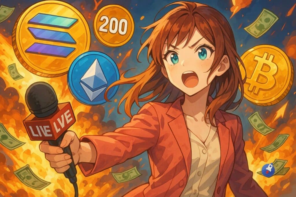 En direct : SOL à 200$, bull run Bitcoin et altcoin saison… l’actu crypto de ce 22 juillet