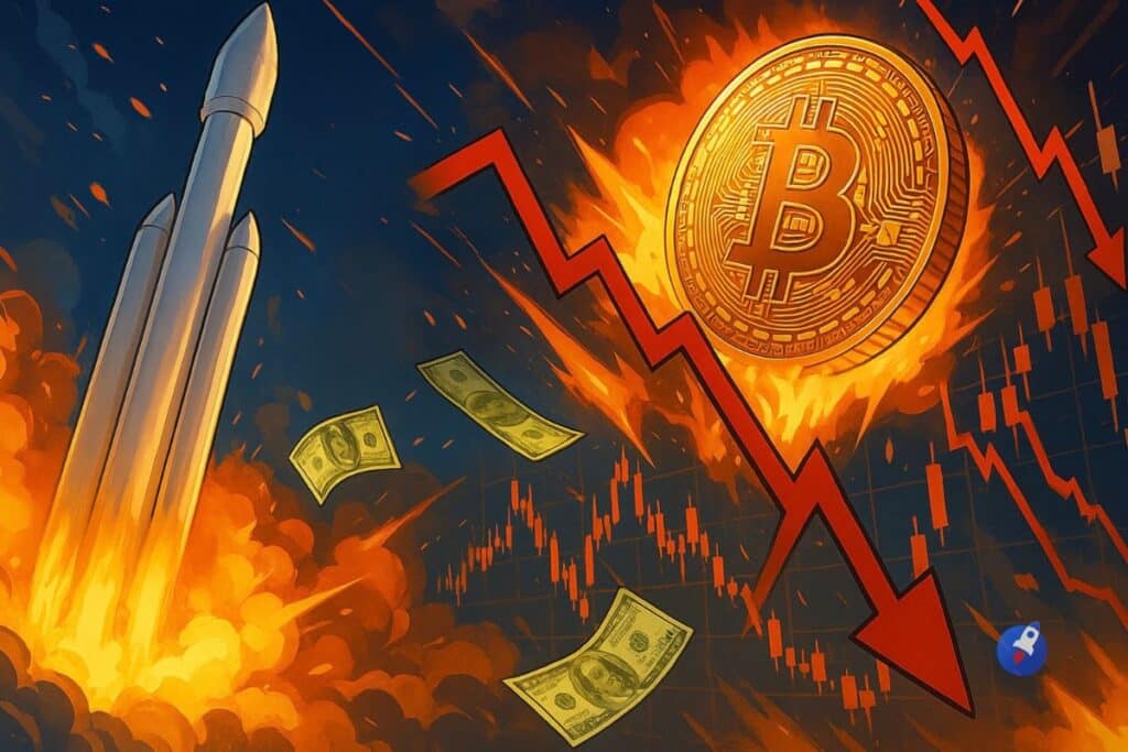SpaceX déplace $150 millions en Bitcoin et provoque l’inquiétude du marché