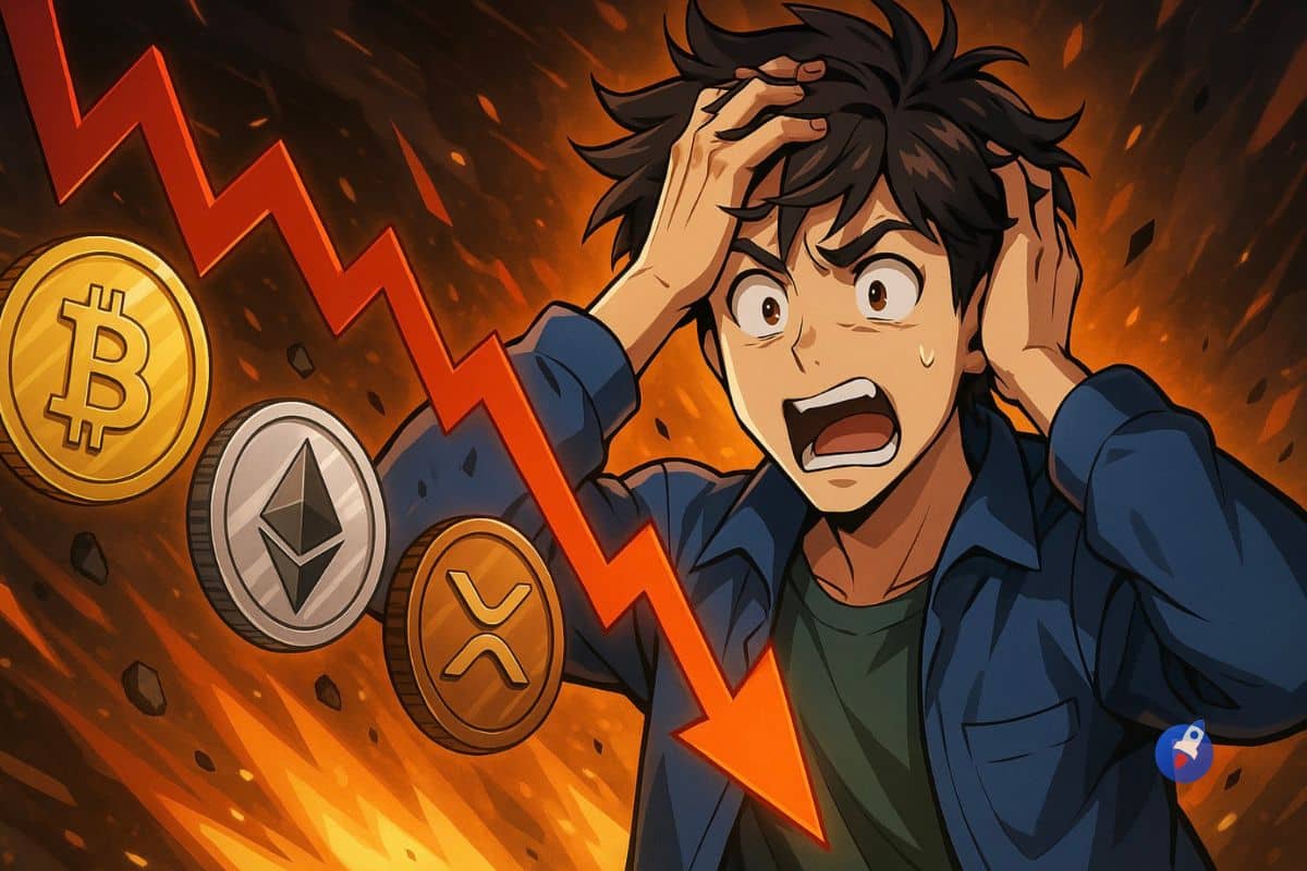 marché crypto baisse