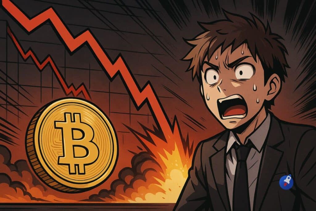 Bitcoin s’effondre subitement : Dernière chance avant le choc de la Fed ?