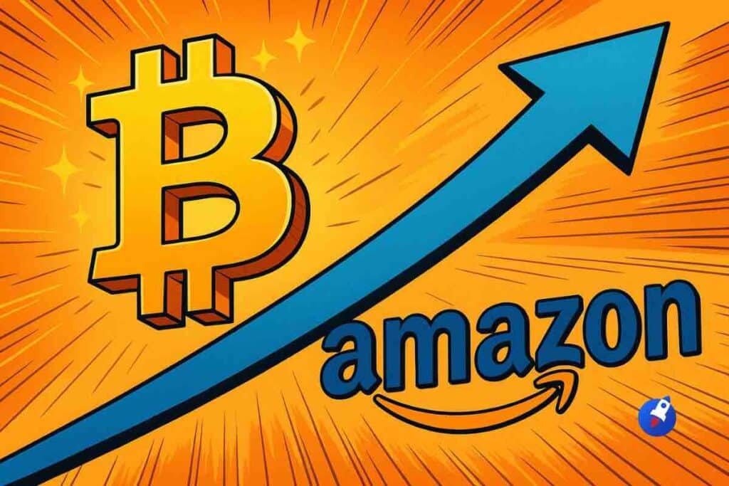 Bitcoin dépasse Amazon, devient le 5e actif le plus important