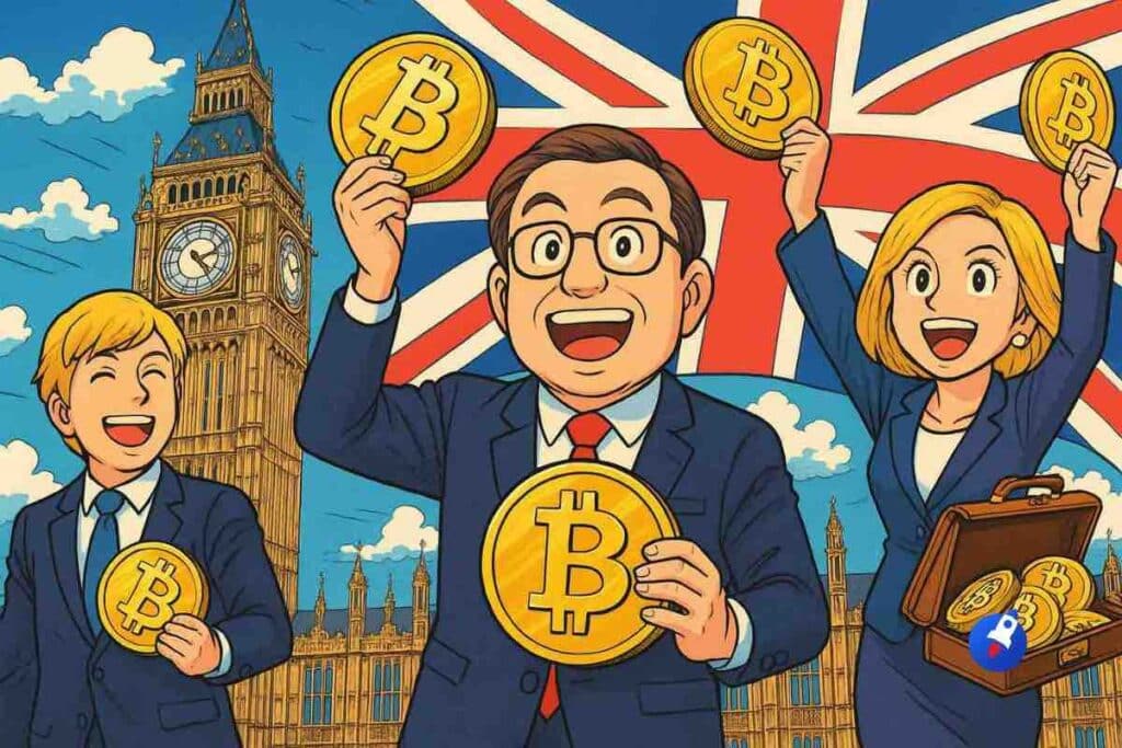 Le Royaume-Uni vend 7 milliards de dollars de Bitcoin: krach crypto en vue ?