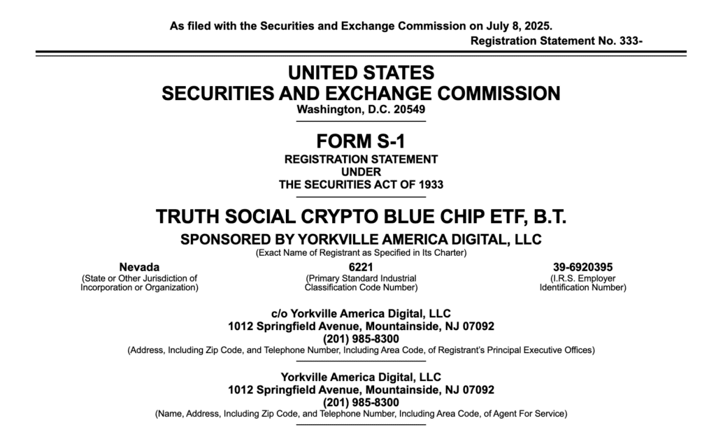 Trump crypto etf