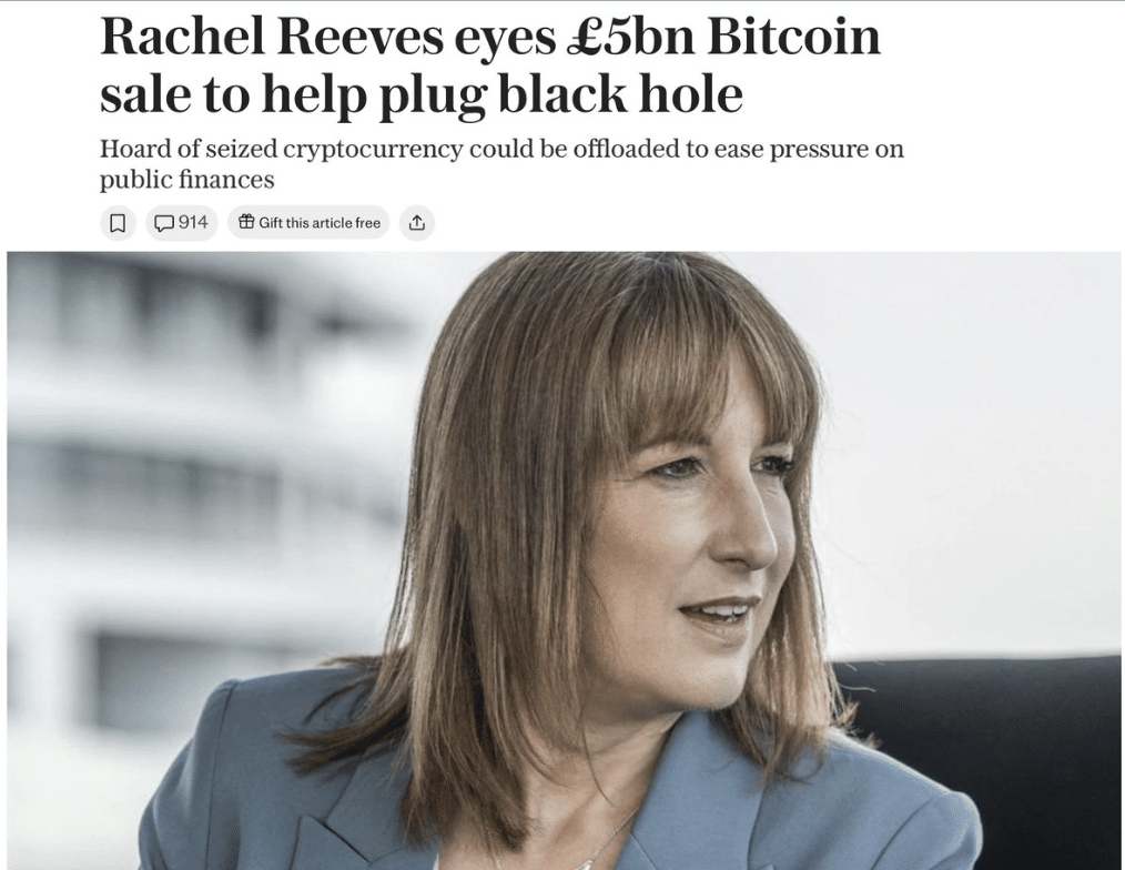 Vente Bitcoin Royaume-Uni