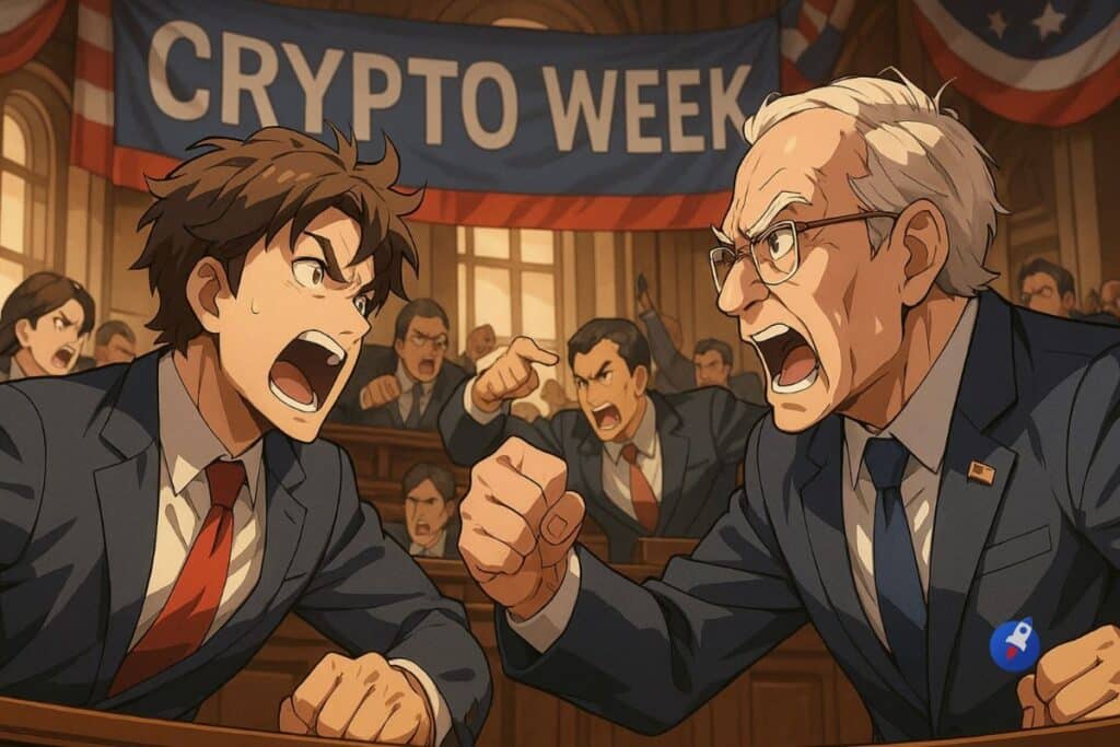 La Crypto Week déclenche une bataille féroce au Congrès américain