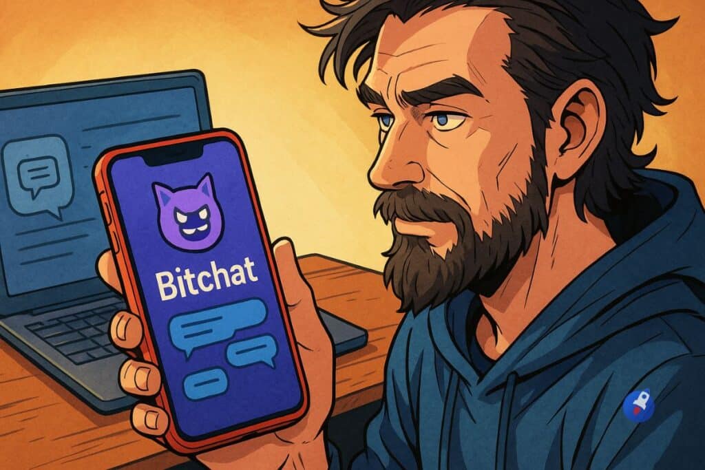 Le cofondateur de Twitter dévoile Bitchat, une messagerie p2p sans internet et ultra-privée
