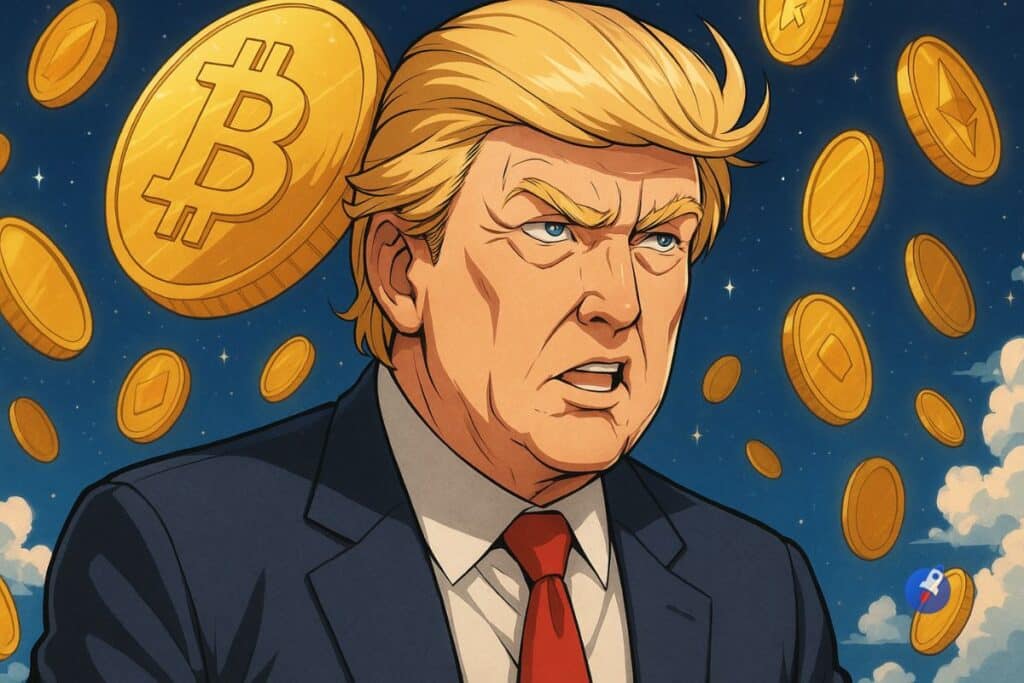 Trump (encore) obligé d’intervenir pour sauver la crypto week