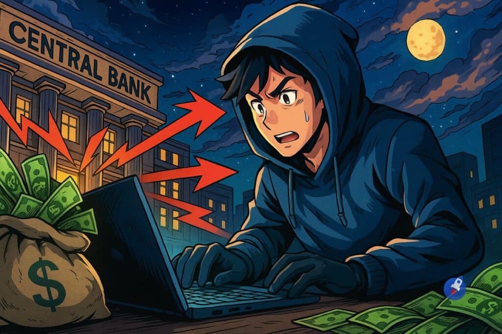 100 millions de $ volés à la Banque centrale du Brésil après un hack interne