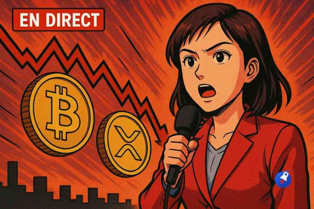 En direct : Bitcoin et XRP en chute libre, vers un krach crypto ?