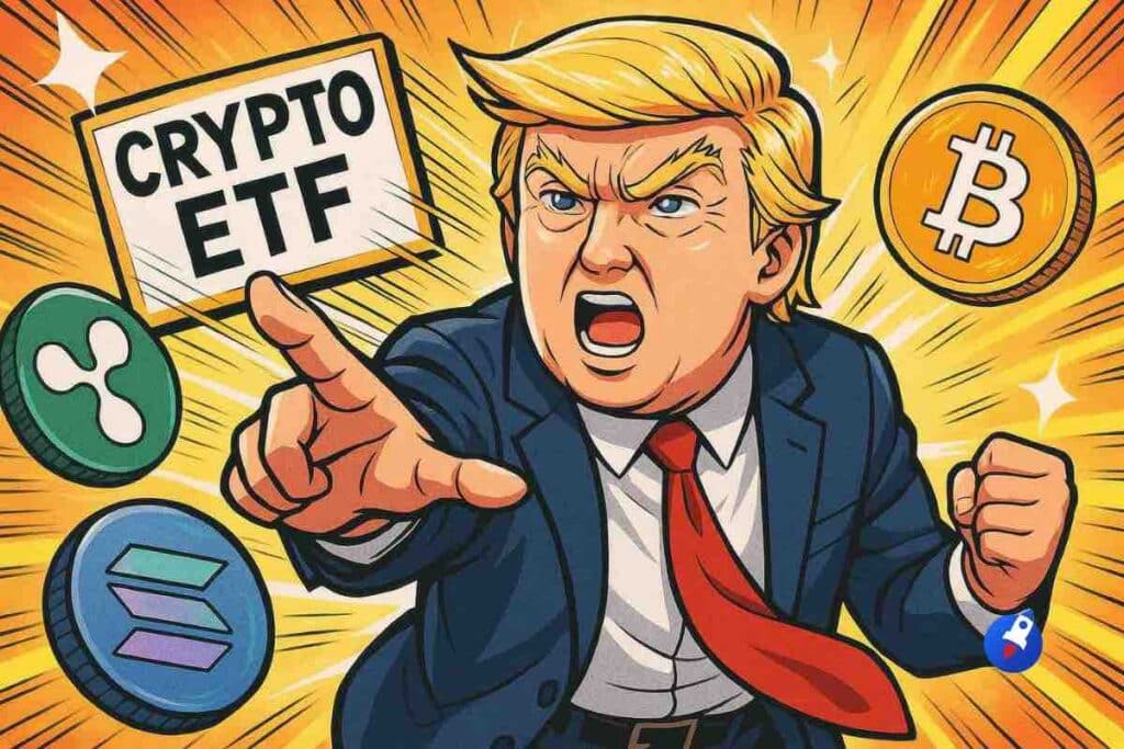 Trump va lancer un ETF avec XRP, SOL et Bitcoin