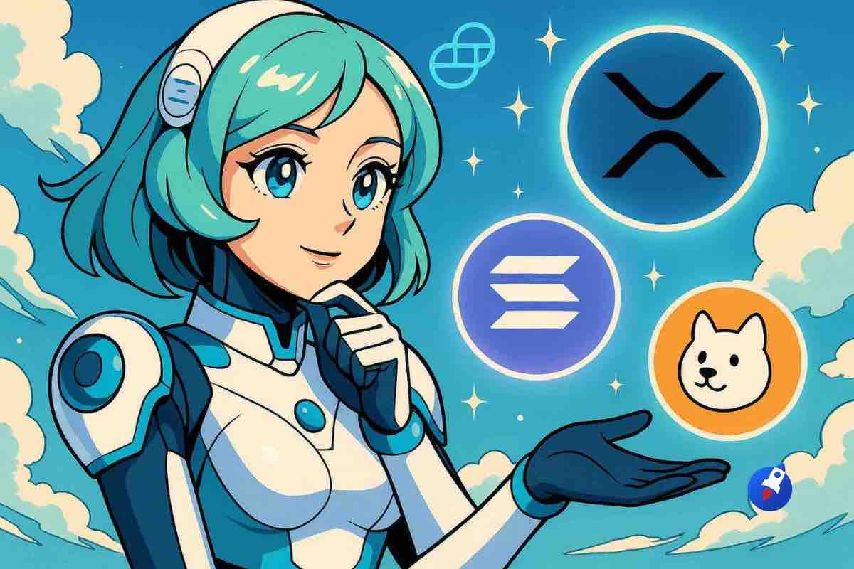 Gemini IA prédit le prix de XRP, Solana et Maxi Doge fin 2025