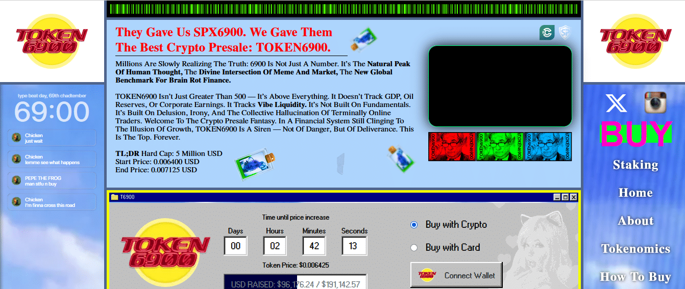 TOKEN6900 prévision