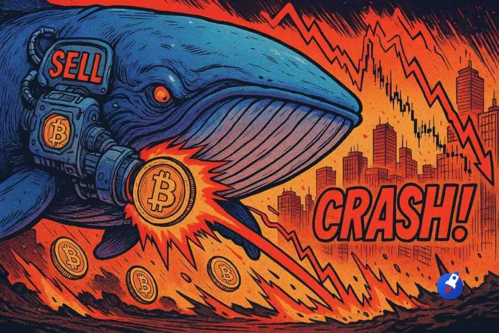 Krach Bitcoin : une whale fait plonger les cryptomonnaies