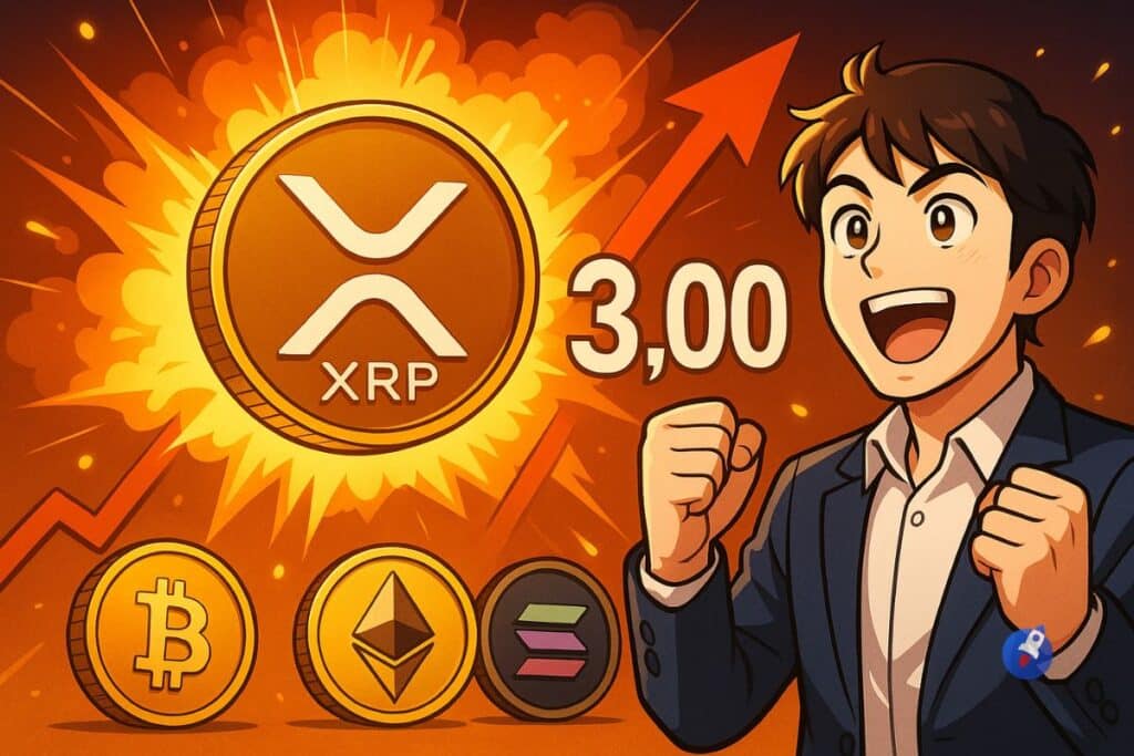 XRP surclasse toutes les cryptos : la cible des 3 $ bientôt pulvérisée ?
