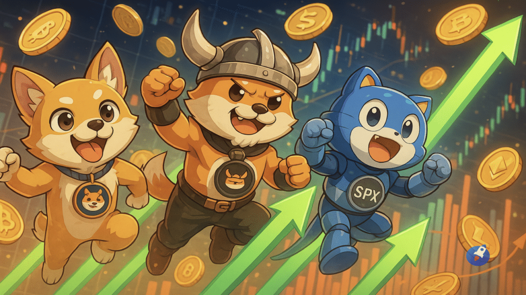 BONK, FLOKI, SPX en hausse de 10% : la saison des altcoins commence ?