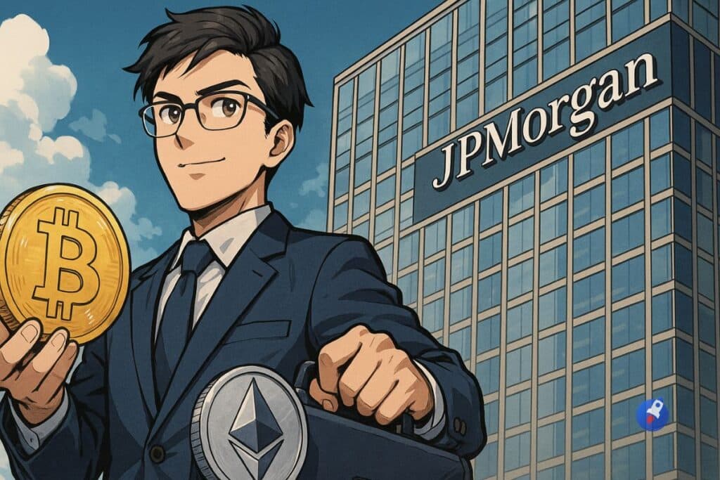 JPMorgan prêt à garantir des prêts avec du Bitcoin et de l’Ethereum