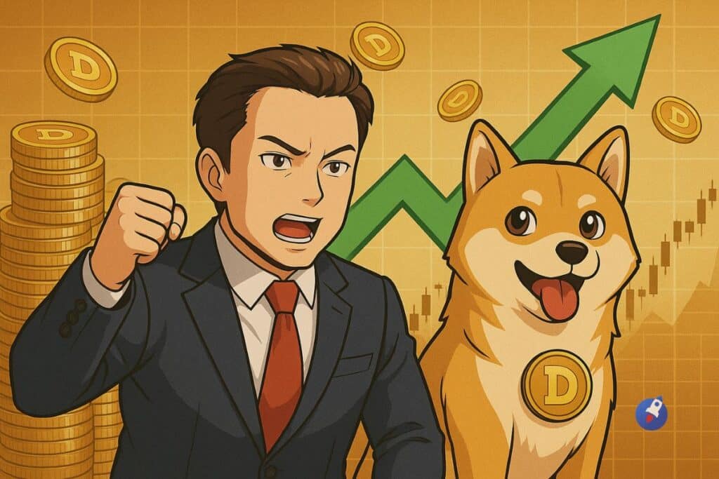 Dogecoin grimpe : Musk lance son parti politique et attaque les monnaies Fiat