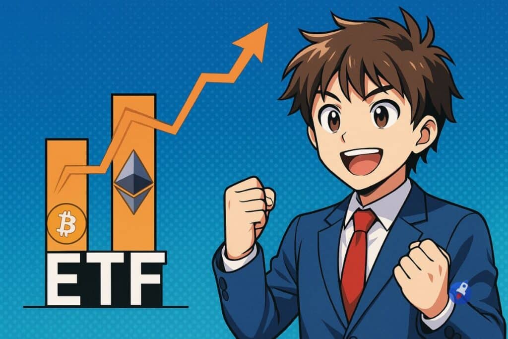 Choc sur les ETF : Ethereum bat Bitcoin 2 jours de suite, objectif 4000 $ imminent ?