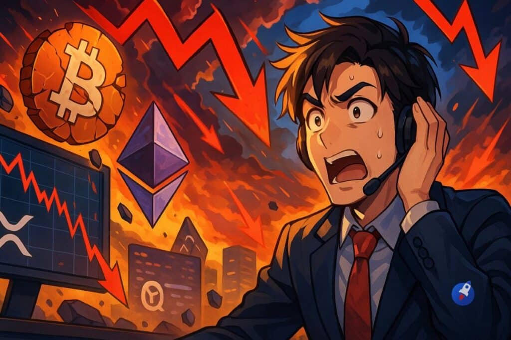En direct : crash de Bitcoin et Ethereum, analyse XRP, Project Crypto – 1er août 2025