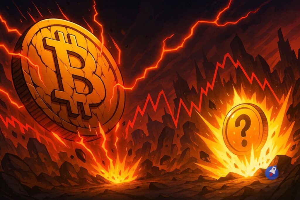 Le meilleur altcoin pour profiter de la baisse du Bitcoin et transformer 100$ en 100 000$