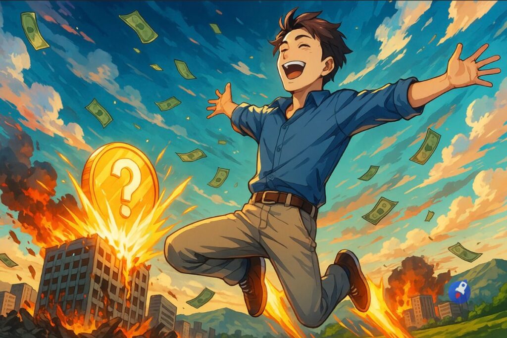 cryptos devenir riche effondrement