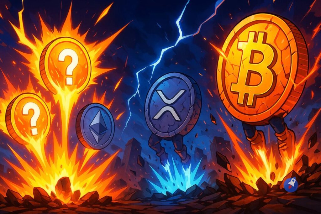 Bitcoin, XRP et Ethereum : le trio gagnant est menacé par ces 3 cryptos explosives