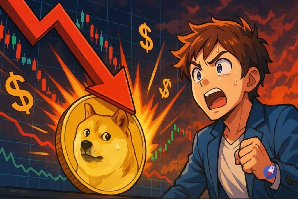 Dogecoin est en baisse de 10% : est-ce le bon moment pour entrer et faire x10 ?