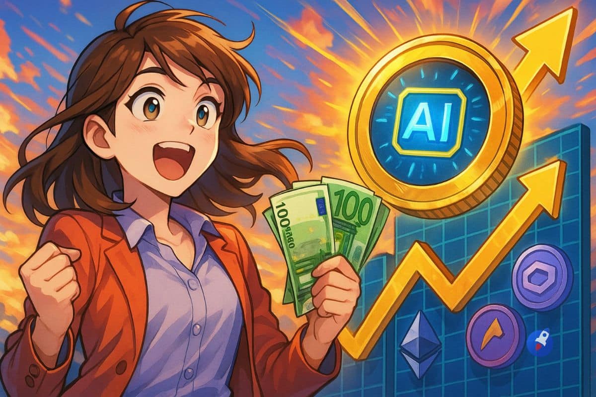 top cryptos IA
