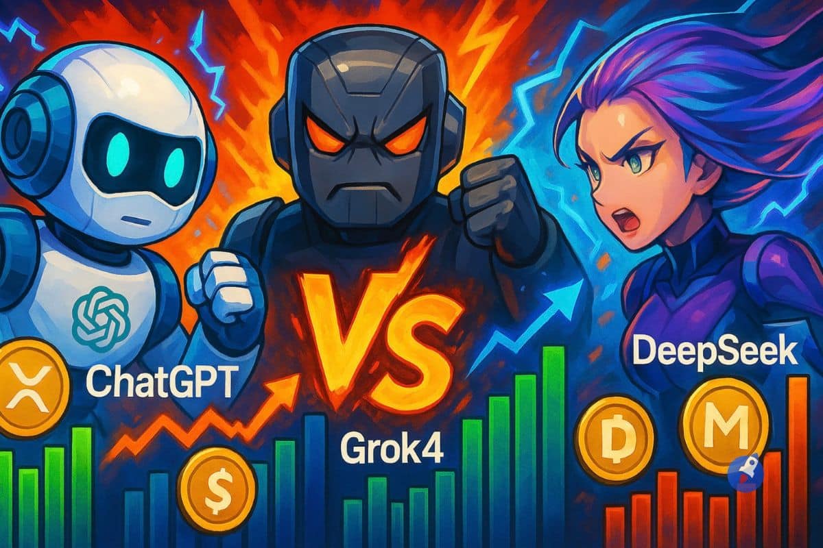 Grok 4 deepseek chatgpt cryptos