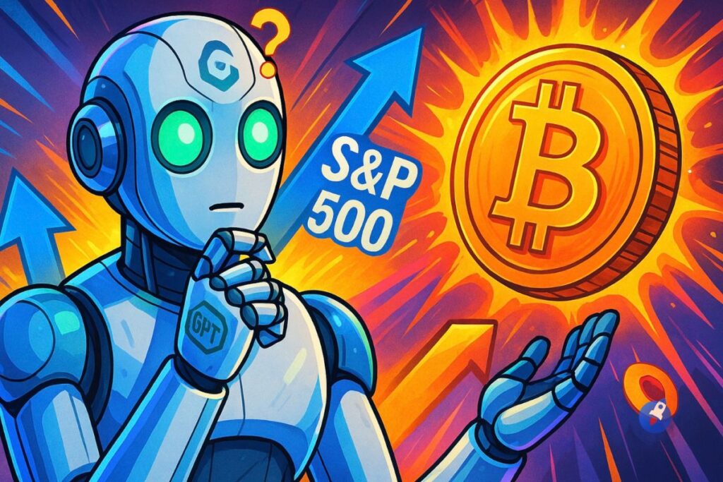 GPT-5 dit que choisir entre S&P500 et Bitcoin pour devenir millionnaire